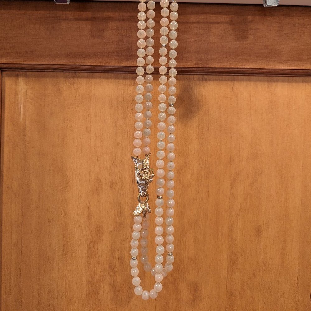 J.Crew Double Stranded Beaded Giraffe Necklace